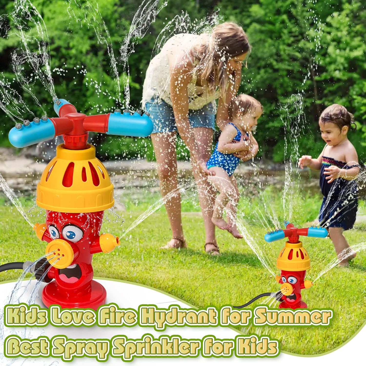 Juguete de Rociador de Agua co - Kids Outdoor Yard Toys reseña y precio