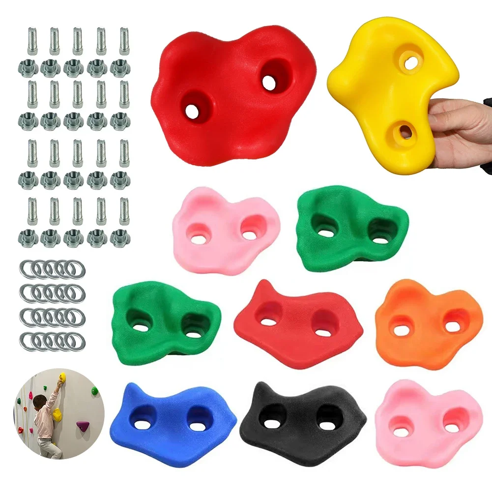 10 piezas de Agarraderas de Pl - Kids Outdoor Climber reseña y precio