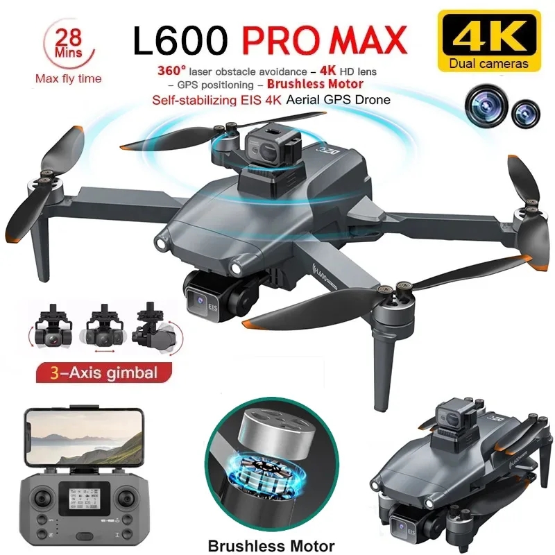 L600 PRO MAX GPS Drone profesi - Kids Outdoor Toy Storage reseña y precio