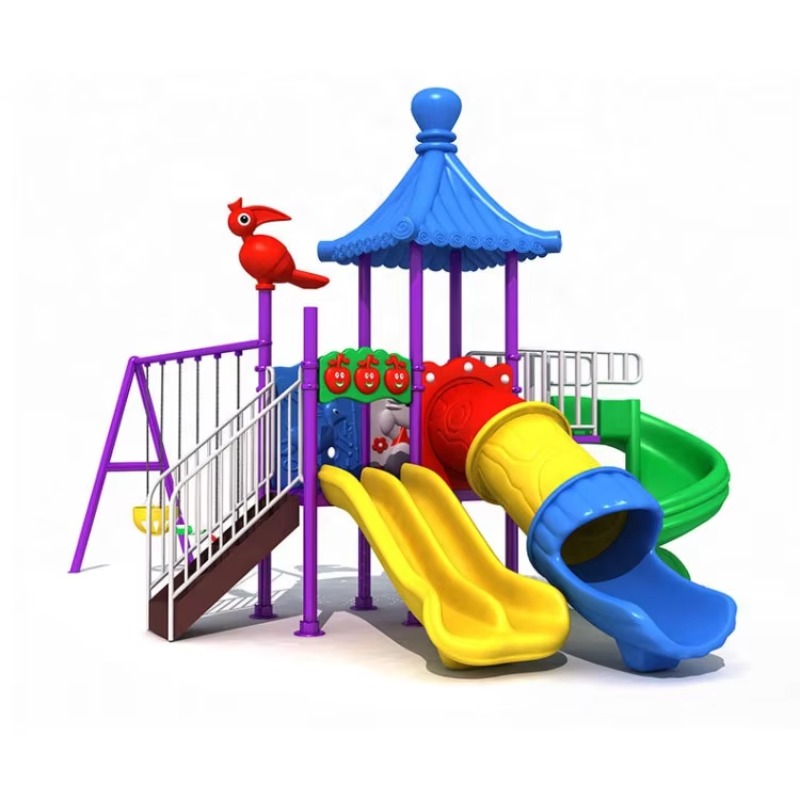 Juego de columpio y tobogán pa - Kids Outdoor Swing Set With Slide reseña y precio