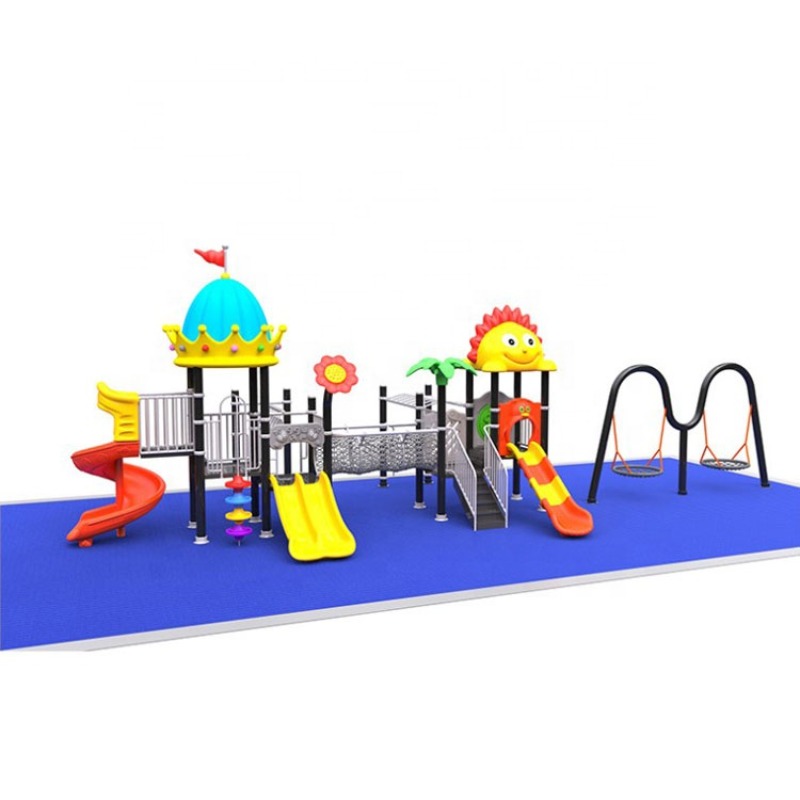 Juego de columpio y tobogán pa - Kids Outdoor Swing Set With Slide reseña y precio