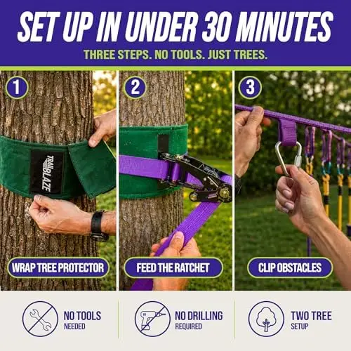 Pista de Obstáculos para Niños - Kids Outdoor Monkey Bars reseña y precio