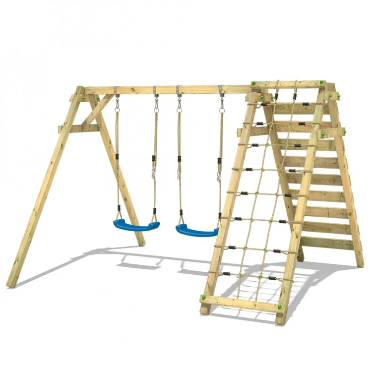 2026 Juego de tobogán y colump - Kids Outdoor Swing Set With Slide reseña y precio