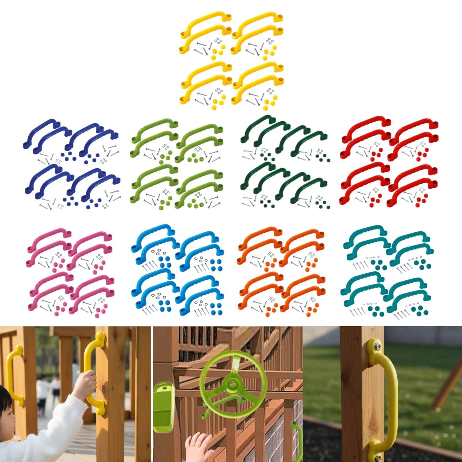 8 Piezas de Agarraderas para E - Kids Outdoor Playhouse reseña y precio