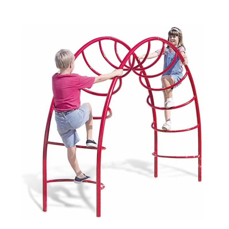 Red de escalada para exteriore - Kids Outdoor Monkey Bars reseña y precio