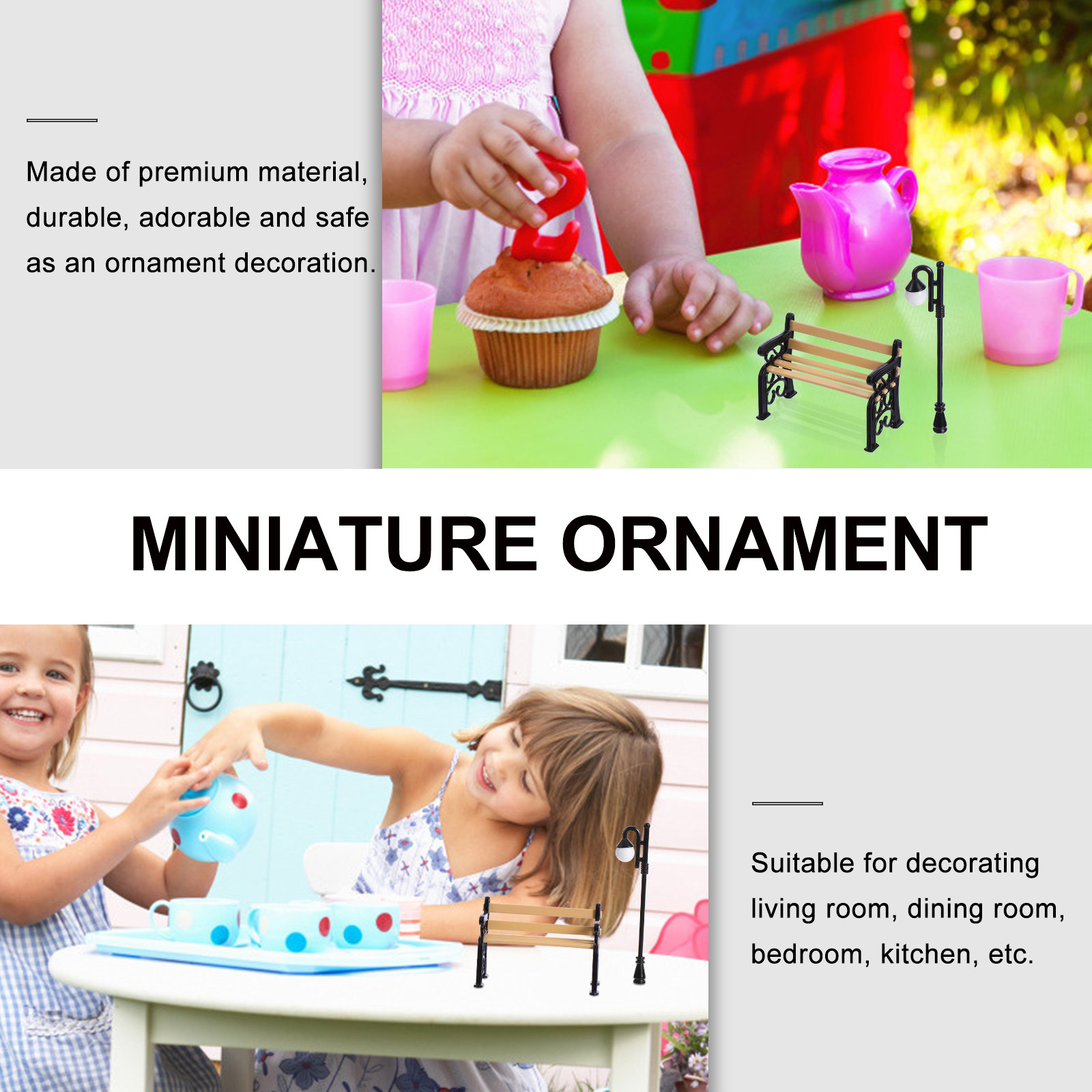 2 Piezas de Adornos Decorativo - Kids Outdoor Chair Plastic reseña y precio