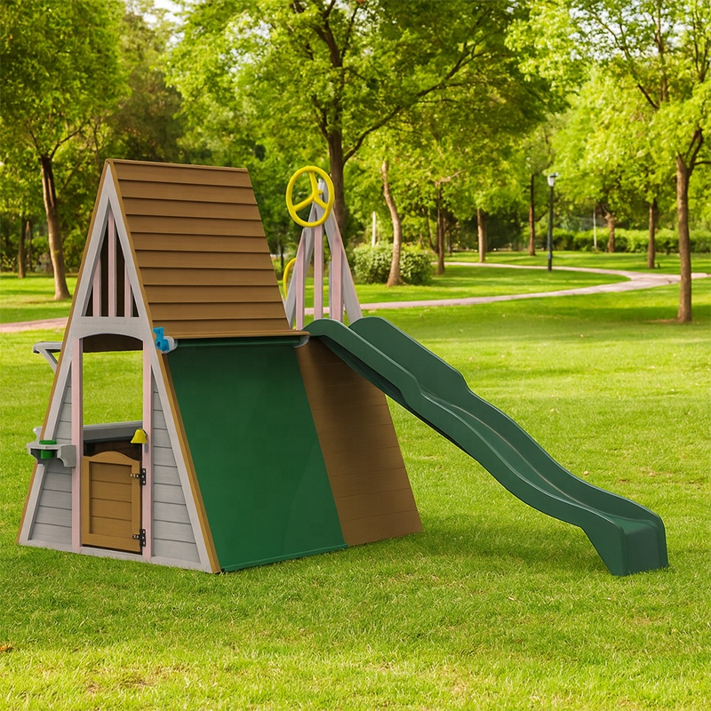 Equipo de Juegos Infantiles pa - Kids Outdoor Playhouse reseña y precio