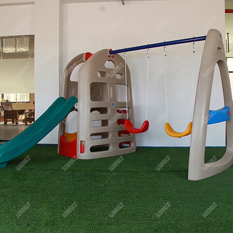Juego de Columpios y Tobogán d - Kids Outdoor Swing Set With Slide reseña y precio