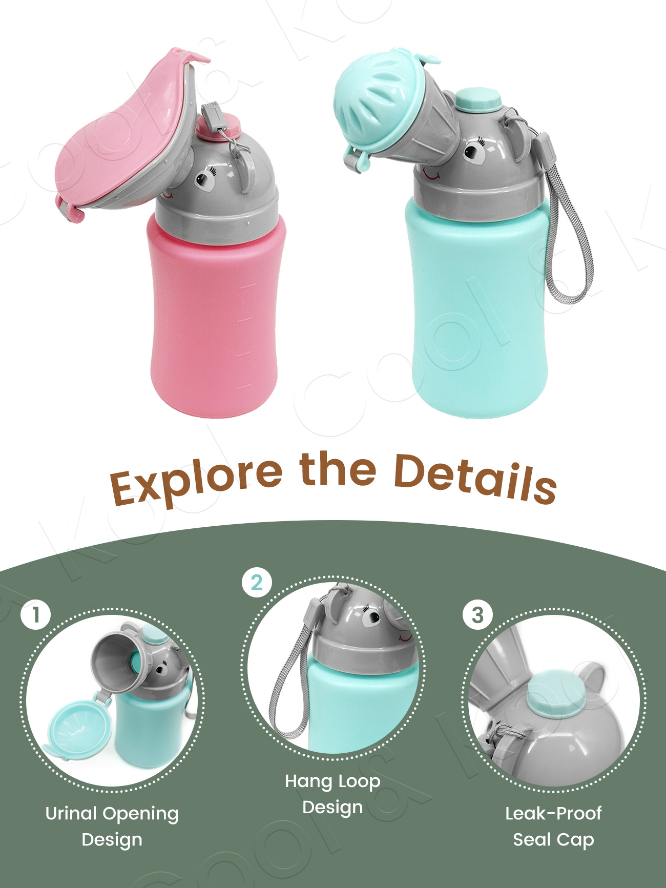 Botella de Viaje Portátil para - Kids Outdoor Urinal reseña y precio