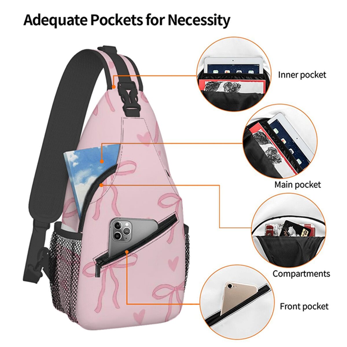 Bolso de pecho con estampado d - Kids Outdoor Gifts reseña y precio
