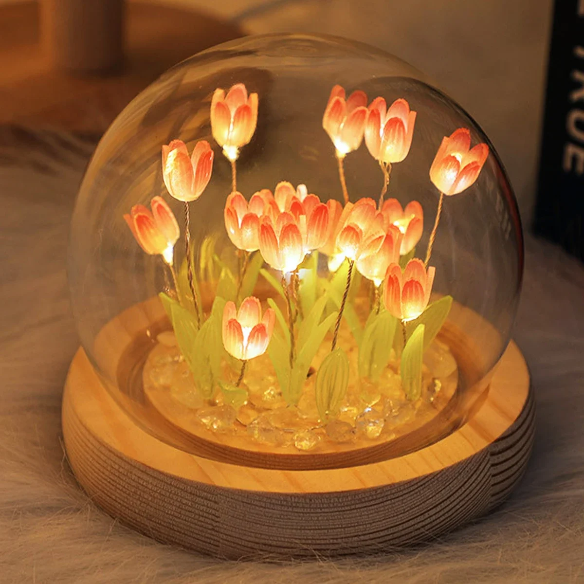 Mini tulipán LED hecho a mano, - Kids Outdoor Movie Night reseña y precio