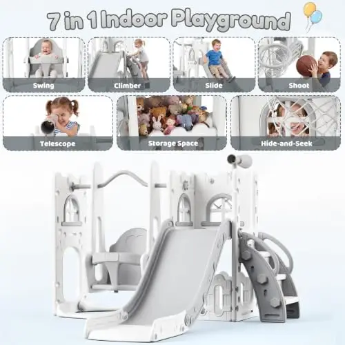 Parque Infantil Interior y Ext - Kids Outdoor Climber reseña y precio
