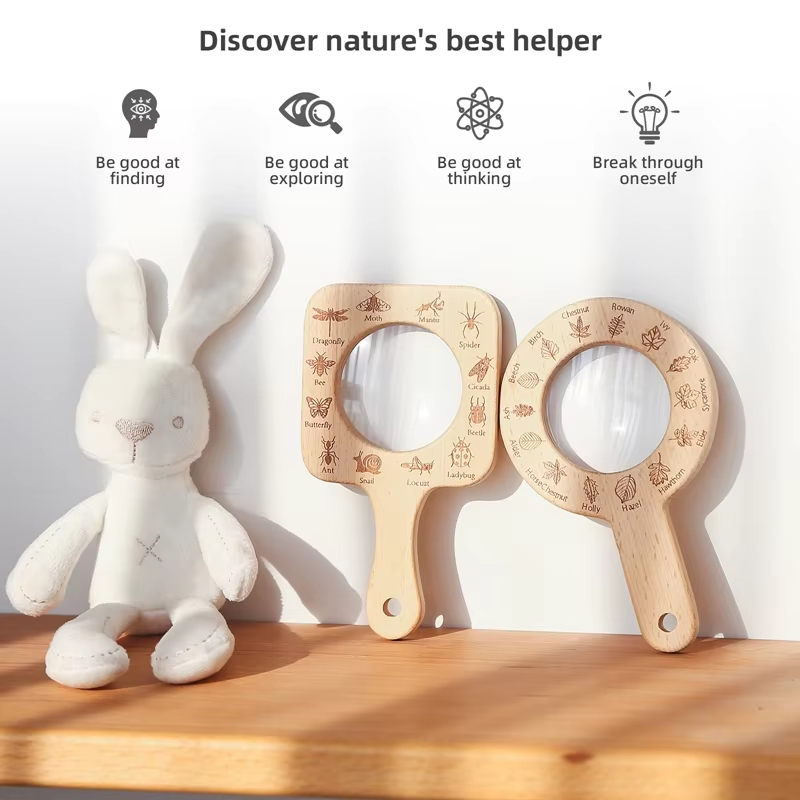 Lupa de Madera para Niños, Obs - Kids Outdoor Gifts reseña y precio