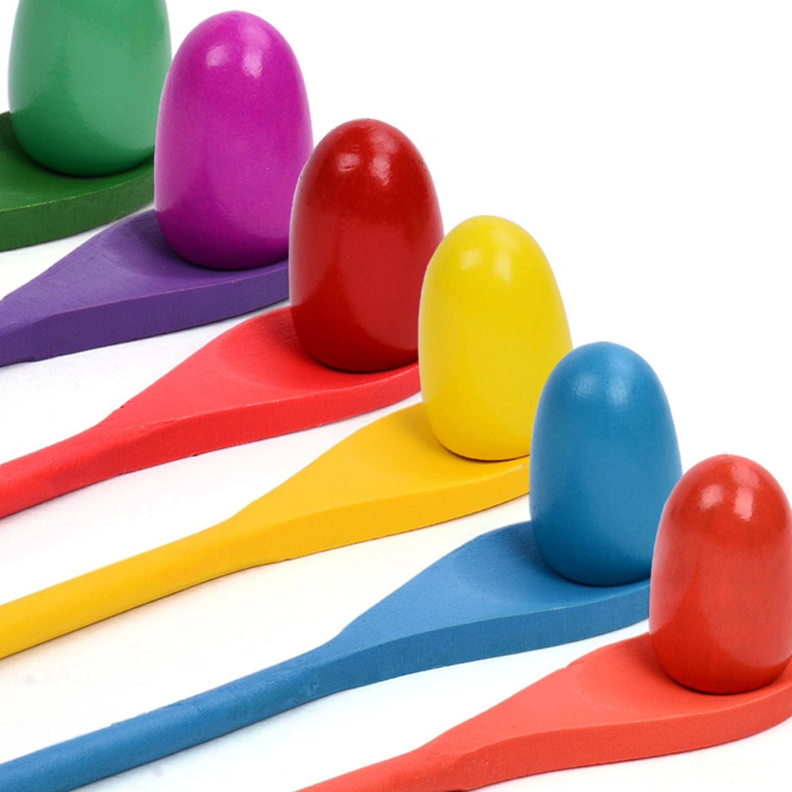 Juego de 6 Cucharas para Huevo - Kids Outdoor Yard Toys reseña y precio