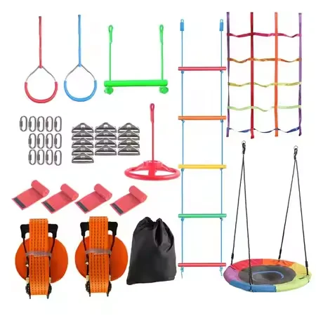 Kit de Pista de Obstáculos War - Kids Outdoor Monkey Bars reseña y precio