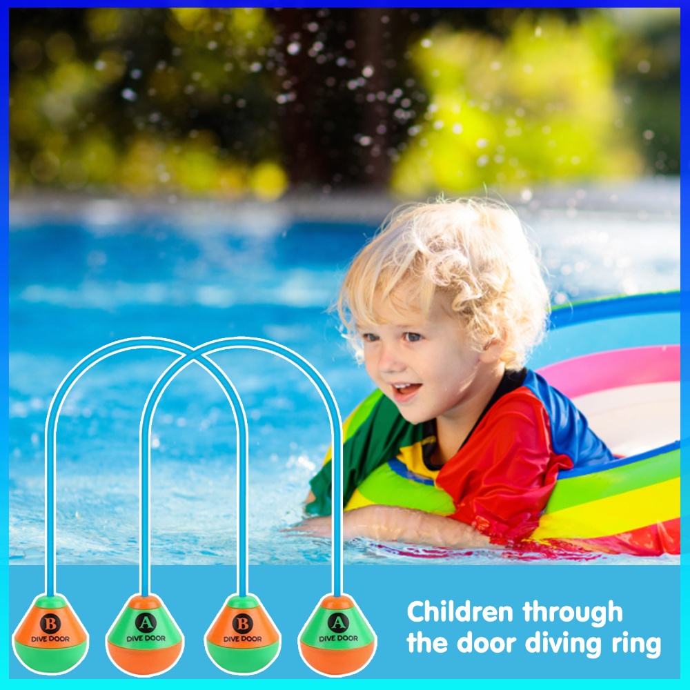 Juego de 2 Anillos de Natación - Kids Indoor Outdoor Games reseña y precio