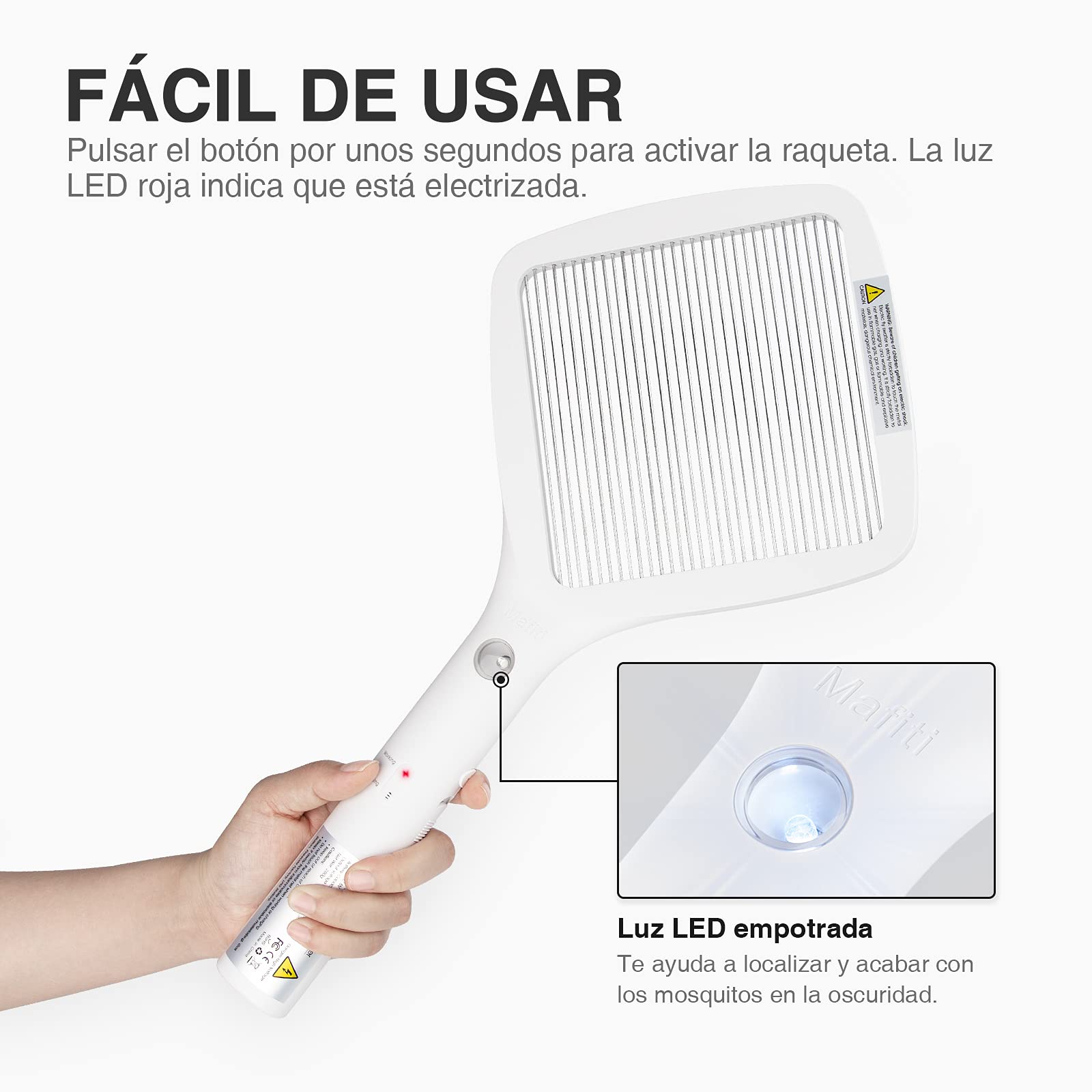Matamoscas recargable por USB, - Bug Catching Kit reseña y precio