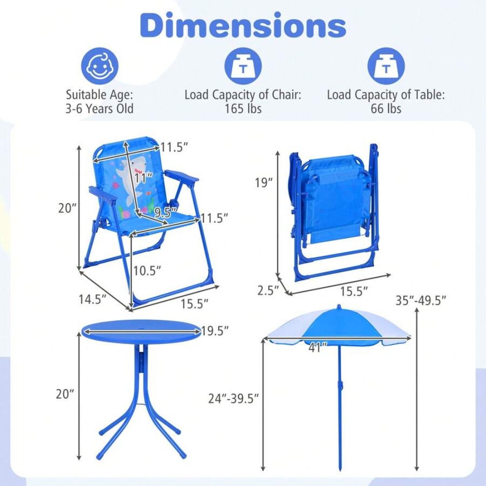 Mesa de Picnic Infantil para E - Kids Outdoor Chair And Table reseña y precio