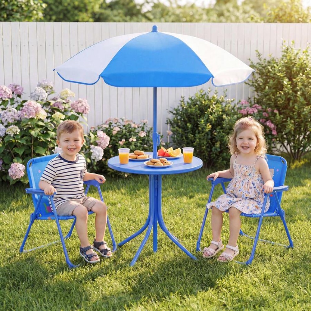 Mesa de Picnic Infantil para E - Kids Outdoor Chair And Table reseña y precio